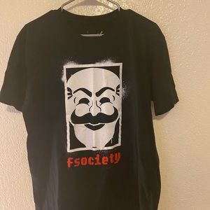 Mr. robot black shirt Lootcrate Exclusive